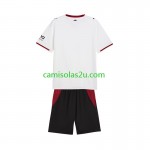 Camisolas de futebol Valencia CF Criança Equipamento Principal 2026/27 Manga Curta